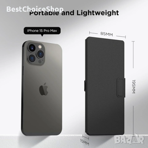 Безжична клавиатура CACOE със стойка, мини клавиатура за мобилен телефон, ултратънка преносима, снимка 2 - Клавиатури и мишки - 53359240