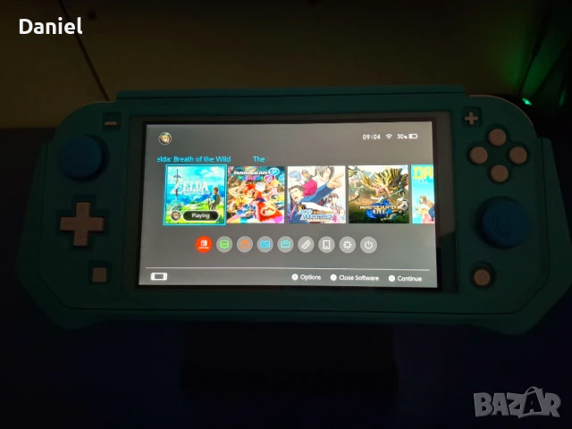 Nintendo Switch Lite 256 GB хакнат + аксесоари, снимка 4 - Nintendo конзоли - 50916021