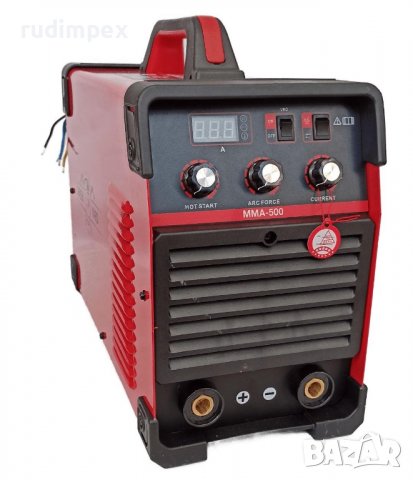 Инверторен IGBT електрожен ММА 500A, трифазен 380V, Професионален, снимка 5 - Други машини и части - 39681910