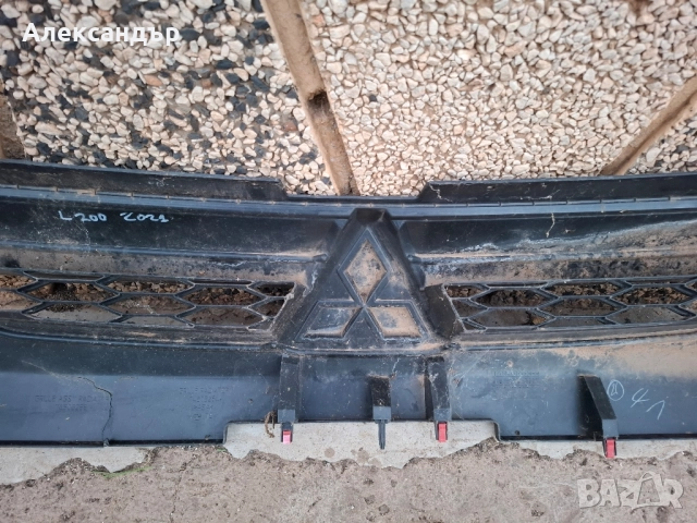 Решетка за Mitsubishi L200 от 2021 година, снимка 5 - Части - 51461883