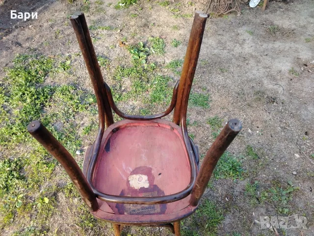 Стар виенски стол,столове, снимка 12 - Столове - 49031563