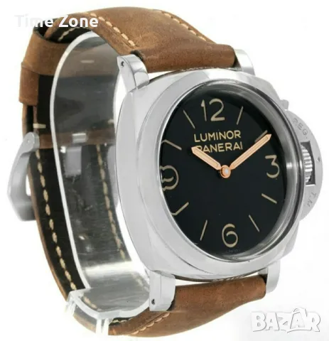 Panerai Luminor 1950 3 Days 47mm Steel Black Dial Manual Winding Panerai Movement, снимка 8 - Мъжки - 48007938