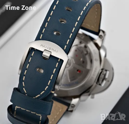Panerai Luminor 1950 3 Days GMT 44mm Steel Blue Dial Automatic Различни Варианти, снимка 9 - Мъжки - 48009220