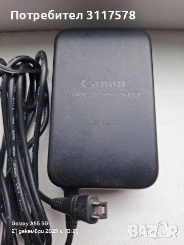 Canon -CA-110E Зарядно за Видео Камери