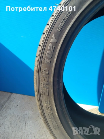 Спорт пакет 2 гуми 275/35/20 и две гуми 245/40/20 Kumho, снимка 7 - Гуми и джанти - 53599312