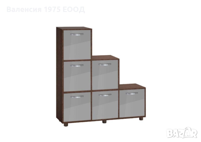 Етажерка Кубо 6 с пет или шест вратички гланц, снимка 15 - Етажерки - 46452990