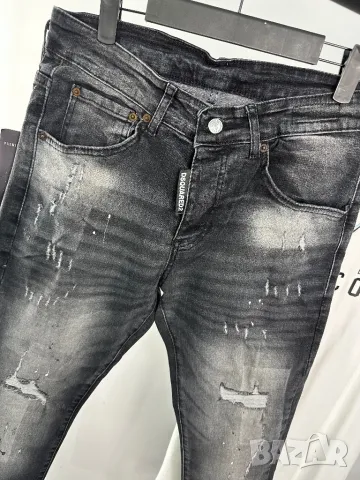 DSQUARED мъжки дънки КОД 187, снимка 5 - Дънки - 49251385