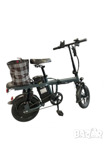 Ел. велосипед BK10 – 48V литиева батерия, 25 км/ч, 400W двигател, снимка 2 - Велосипеди - 50681764