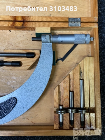 Микрометър 100-200mm., снимка 10 - Стругове - 51895353