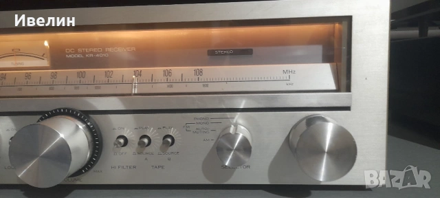 продавам  приемник KENWOOD KR-4010, снимка 3 - Ресийвъри, усилватели, смесителни пултове - 53138103