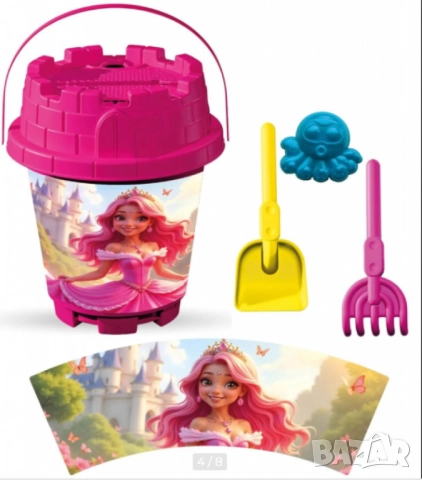 Голяма кофичка за пясък, 4 части, снимка 4 - Други - 52060283