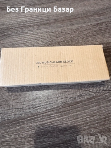 Нов Музикален LED будилник с USB захранване и голям дисплей за стая дом, снимка 2 - Друга електроника - 53204603