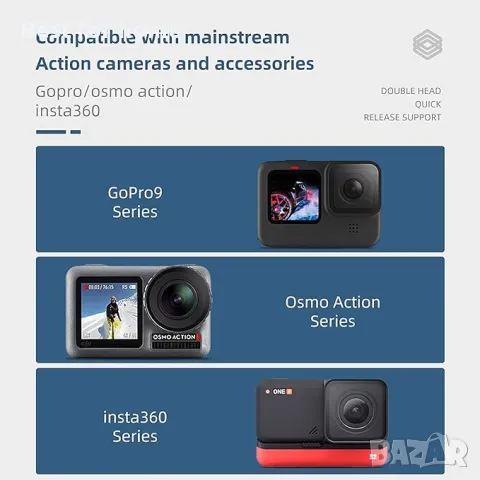 Регулируем държач за презрамка на раница за камера Rhymestore , снимка 5 - Чанти, стативи, аксесоари - 50110729