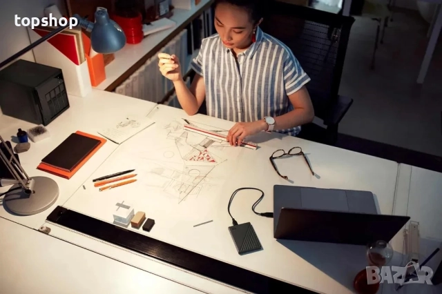 НОВ, ЗАПЕЧАТАН, НЕОТВАРЯН WD 6TB My Passport, Черен, Софтуер за архивиране и защити срещу..., снимка 5 - Твърди дискове - 51637848