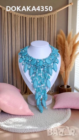 Колие тюркоаз, снимка 1