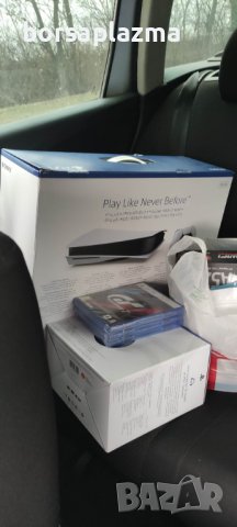Ново !!! Конзола Sony Playstation 5 Disc Edition + DualSense Wireless Controller + игра FIFA 2023, снимка 4 - PlayStation конзоли - 34694244