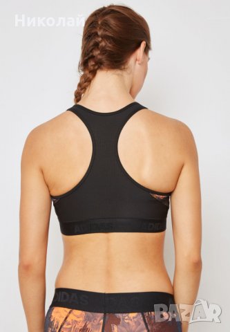 Adidas Women's Training Floral Sports Bra, снимка 9 - Корсети, бюстиета, топове - 32633873