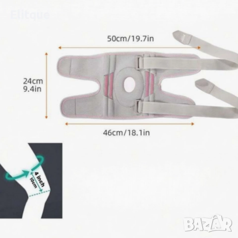 Протектор за коляно - стабилност и опора на коляното Knee Support NO 8350B / NO 8350A, снимка 3 - Други - 52449042