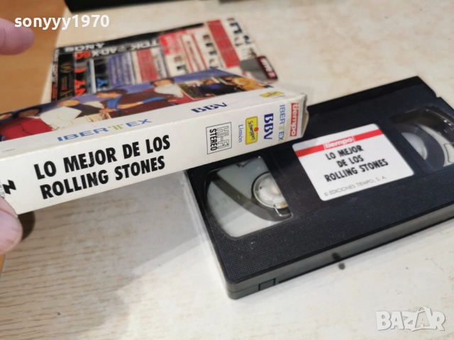 ROLLING STONES-VHS ORIGINAL TAPE 2912251000, снимка 9 - Други музикални жанрове - 52925393