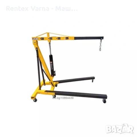 🏗️ Хидравличен кран за двигатели ПОД НАЕМ и ПРОДАЖБА!