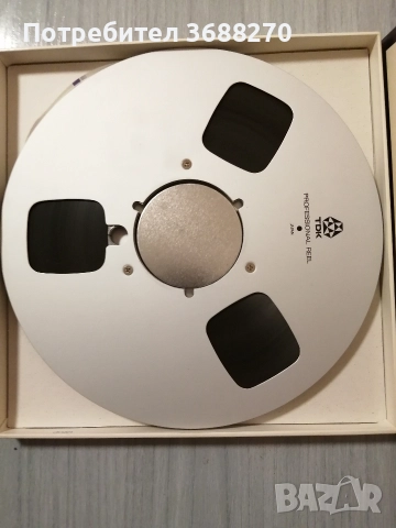 Магнетофонна ролка с лента 26см, снимка 2 - Декове - 52405781