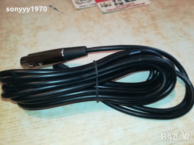 SHURE-КАБЕЛ ЗА МИКРОФОН 0601221223, снимка 16 - Микрофони - 35345259