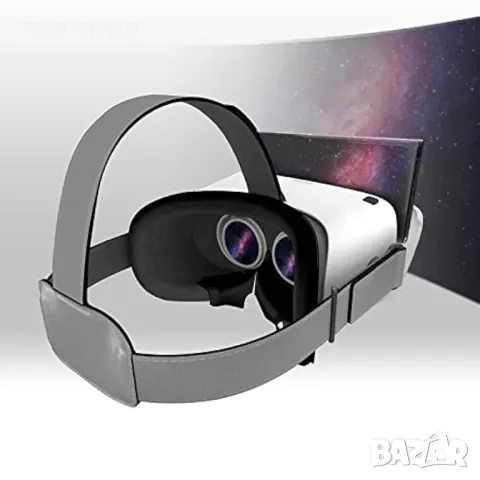 DESTEK V5,VR Headset за виртуална реалност 2022,VR изглед ще да гледате 360-градусови видеа, снимка 3 - Аксесоари - 48774700