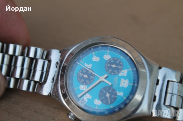Мъжки часовник ''Swatch'' хронограф 40 мм, снимка 11 - Мъжки - 43593893