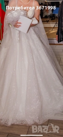 Булчинската  рокля, снимка 4 - Сватбени рокли - 53109205