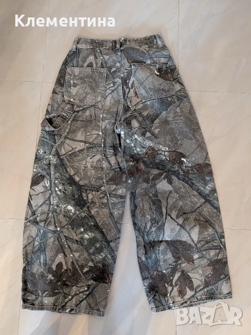 Shein камуфлажни дънки , снимка 2 - Дънки - 50139097
