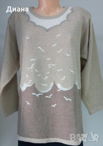 Дамски пуловери от естествени материи- по цени на едро и дребно, снимка 12 - Блузи с дълъг ръкав и пуловери - 20453858