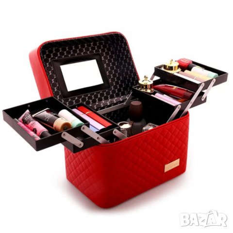 Голям козметичен несесер на 2 нива - модел 2165, снимка 16 - Други - 26768143