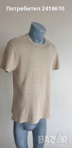 Gant 100% Len / Лен  Mens Size S ОРИГИНАЛ! Мъжка Тениска!, снимка 13 - Тениски - 53520992