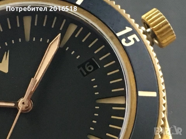 Ventus Mori Brass Automatic Diver 41mm, снимка 2 - Мъжки - 52808736