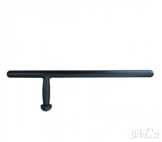 Тонфа Y , Здрава оригинална гумирана пластмасова палка 620 грама, снимка 4 - Спортна екипировка - 38148883