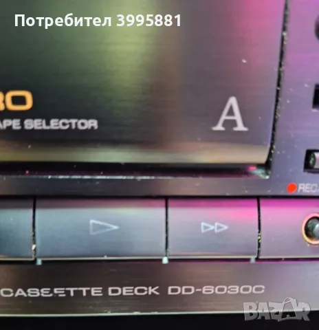 Висок клас двуглав двукасетъчен дек Sherwood, mod. DD-6030C

, снимка 6 - Декове - 49428126