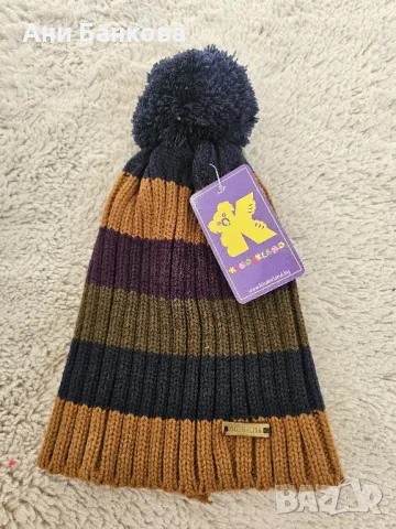 Лот шапки и ръкавици за момче 6-8г, снимка 4 - Шапки, шалове и ръкавици - 48672643