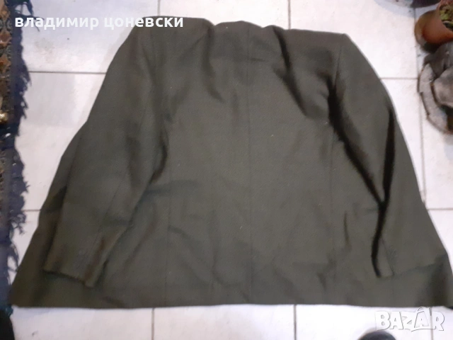 Мъжко италианско вълнено сако,цвят пастелно зелено, снимка 5 - Спортни дрехи, екипи - 53607230