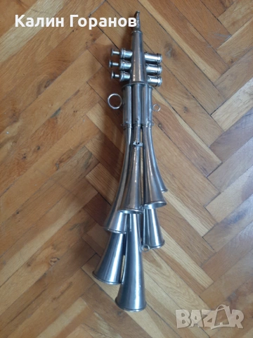 Музикален инструмент - фанфар, снимка 3 - Духови инструменти - 53029666