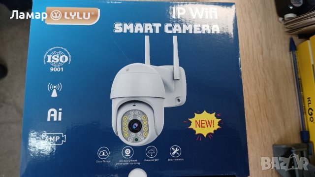 WiFi безжична IP камера 6MP iCSee нощно виждане цена при поръчка 2бр или повече, снимка 4 - IP камери - 44051076