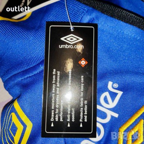 Нова  с етикети Umbro футболна фланелка 164см. Дълъг ръкав има и др. в обявите. За повече бр. Правя , снимка 6 - Футбол - 43343568