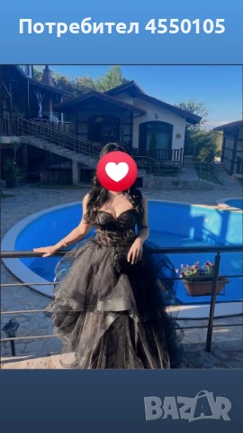 Бална рокля във черно!, снимка 1