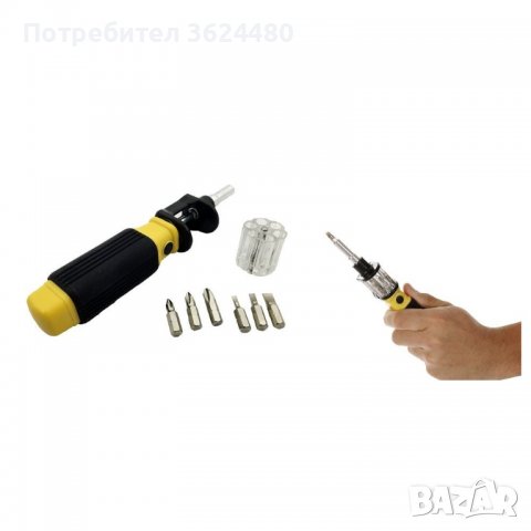  ОТВЕРТКА С ПРИСТАВКИ, снимка 3 - Отвертки - 40158593