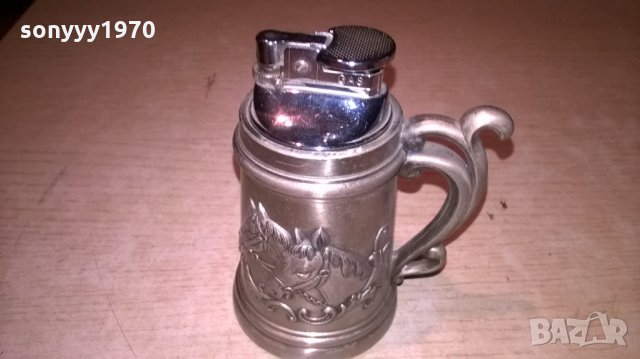 *запалка халба с коне/подкова-внос швеицария, снимка 9 - Колекции - 27321213