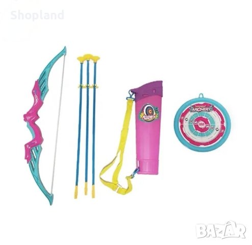 Детски светещ комплект за стрелба с лък, снимка 2 - Други - 43424087