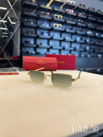 очила с черен обикновен калъф и ув защита cartier, снимка 9 - Слънчеви и диоптрични очила - 51410389