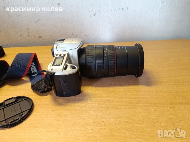 фотоапарат "CANON EOS 300"+обектив "SIGMA 28-200mm", снимка 10 - Фотоапарати - 43942345