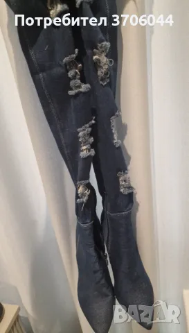 Дънкови чизми, снимка 1