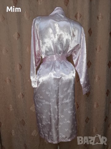  Sedalia Classics S /М Розов сатенен халат , снимка 6 - Нощници - 39368009