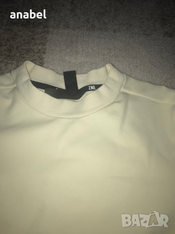 Дамска блуза Adidas Z.N.E. Беж, снимка 9 - Тениски - 43746168